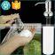 Stainless steel kitchen sink double soap dispenser