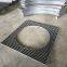 Hot dip galvanized platform anti slip steel grating stainless steel composite steel grating galvanized step grating