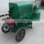 Movable mini diesel engine driven rice thresher machine