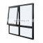 YY home awning window with fixed panel with double glazed for home use