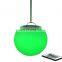 Luxury indoor outdoor restaurant decorative pendant/solar led ball sphere globe lighting lamp with CE Certificate
