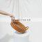 Set Of 2 Woven Rattan Tray with Handle, Wicker Fruit tray Natural Tray Basket Wholesale Handwoven