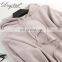 Fahion spring and autumn drawstring women's keep warm cashmere sweater knit hoodies