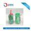 embossed colored plastic double wall plastic mason jar