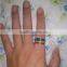 custom wholesale stainless steel colorful ring