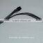 Custom Mini 6pin to 6pin&8pin(6+2) PCI-e Dual hirose Power Cable for Apple Mac Pro Video Card