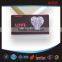 MTT26 High quality Credit Card Size cr80 inkjet printable transparent pvc card