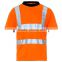 different colours adults 100% polyester road safety reflective security shirt