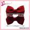 Handmade grosgrain ribbon bow elastic hair bands made in china