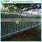 RAL 6005 green powder coating palisade security fencing