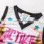 custom sublimation 100 polyester smooth t shirt cheap for unisex