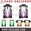 high quality men's 100 polyester custom polo t shirt from china factory