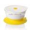 Free Sample BPA free Safely PP Plates for Kids Silicon Baby Spoon and Case Plastic Baby Warm Baby Plastic Plate