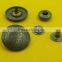 Zinc alloy metal cap snap fastener button for jacket -- MA1293