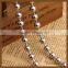 Stylish stainless steel bead chain bracelet