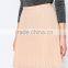Hot Sale Pleated Skirt Fashion 2016 OEM high-waisted tat skirt design/manufacture