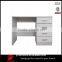 Model White Wall Mounted Cheap Dressing Table Designs with Drawer