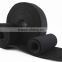 High quality black back to back double side hook loop tape