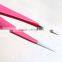 BEST-6A Angled Eyelash Extension Tweezers for Volume Lashes