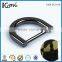 Hot Sale 1" Gunmetal Bulk Metal D Ring For Bags                        
                                                Quality Choice