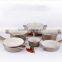 Die casting Eco-Friendly Fry Pan and Pot Set Risoto Elmich S-07 Cookware European standard