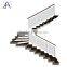 8ft.x36 in. Silver Anodized Aluminum Railing System