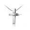 DAIHE stainless steel christian cross statement necklace 2016