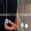 Oval durzy pendent necklace