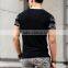 Summer Printed Short-Sleeved O Neck High Quality Cotton Men Muscle Shirts Tiger Slim Pattern Top Tees