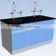 Lab steel lab bench steel sink table Lab furniture more than 15 years