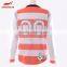 Fashion new design wholesale cheap oem long sleeve rugby jersey