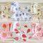 Strawberry Printed Grosgrain Ribbon Bow,Kids Small Bow,Pinwheel Bows
