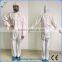 Free sample plus size plastic dipsosable protective painting coverall