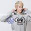 Custom 65 Cotton 35 Polyester Hoodie With Embroidered
