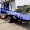 Blue Color 4*2 Forland Flatbed Tow Truck for Sale