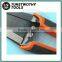 Taiwan 13" carbon steel blade TPR handle garden glass shear TOPIARY SHEAR