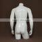 Realistic headless muscle male chrome mannequins with stand