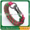 Wholesale metal adjustable swivel shackle for paracord bracelet