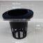 Plant basket for hydroponic system, hydroponic fitting, pots