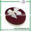 Cylinder Packaging oval shape light color gift cardboard round box