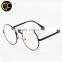 Retro Round Metal Clear Lens Eyeglasses Frame Women Optical Glasses Frame Nerd Eye Glasses Frames for Women Eyewear Man CC5071