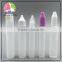 trade assurance 30ml Unicorn Bottles E Liquid Pen Shape Bottle 30ml PE Plastic Bottles