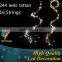 224 Leds holiday led string lights Outdoor Waterproof Timer 12V US adapter Rattan Lamp Silver Wire