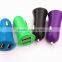 Factory low price with 2 usb ports dc output 5V 3.1A in car charger for Tabs, smartphones