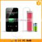 nature Color lipstick tube battery charger portable power bank 1800mah 2200mah 2600mah 3000mah for smartphone