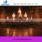 2015 Lastest Wall Art with Led Lights Canvas Print Lighted Candle Picture for Christmas Gift Cheap china factory wholesale