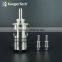 100% Original Kanger E Cigarette Dual Tank Dual Coil Atomizer kanger Huge Vapor Aerotank Turbo