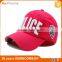 New style promotional cheap 3D embroidery baseball cap for sale