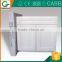 Flat Panel Door Thermofioil White Modern PVC Kitchen Cabinet