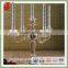 Antique Clear Candle Holder 3 Arms/5 Arms Crystal Candelabra With Hanging Crystals For Wedding Centerpiece                        
                                                                Most Popular